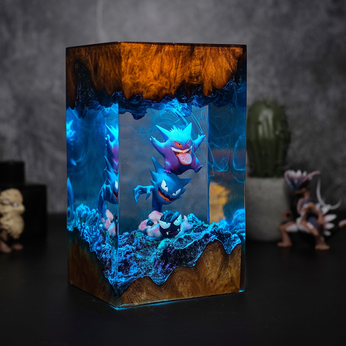 Gengar Resin Lamp