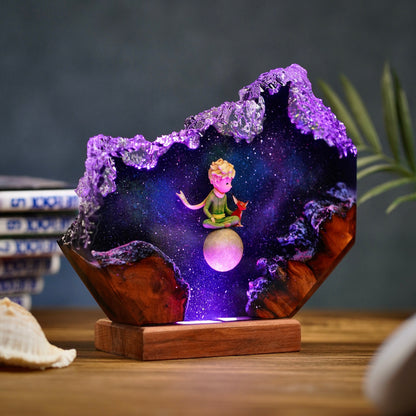 Little Prince Resin Lamp