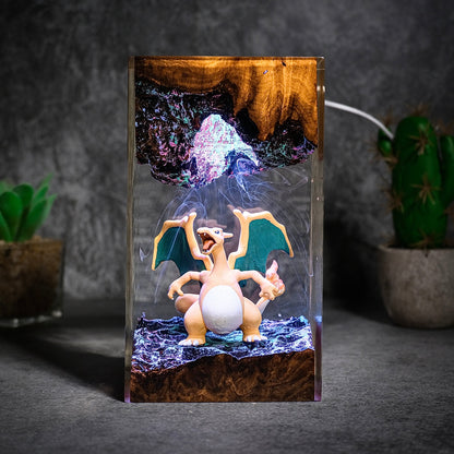 Charizard Resin Lamp