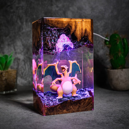 Charizard Resin Lamp