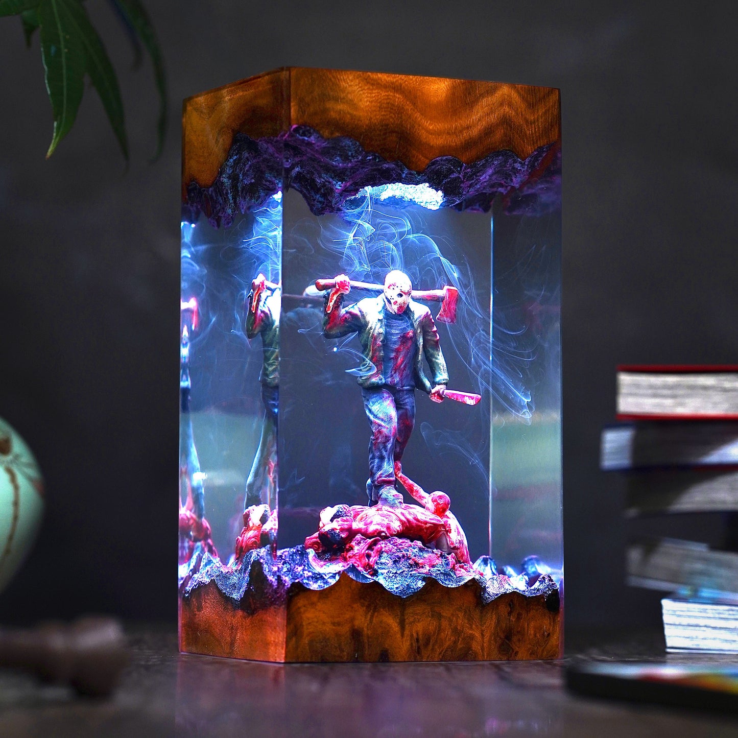 Jason Voorhees Resin Lamp