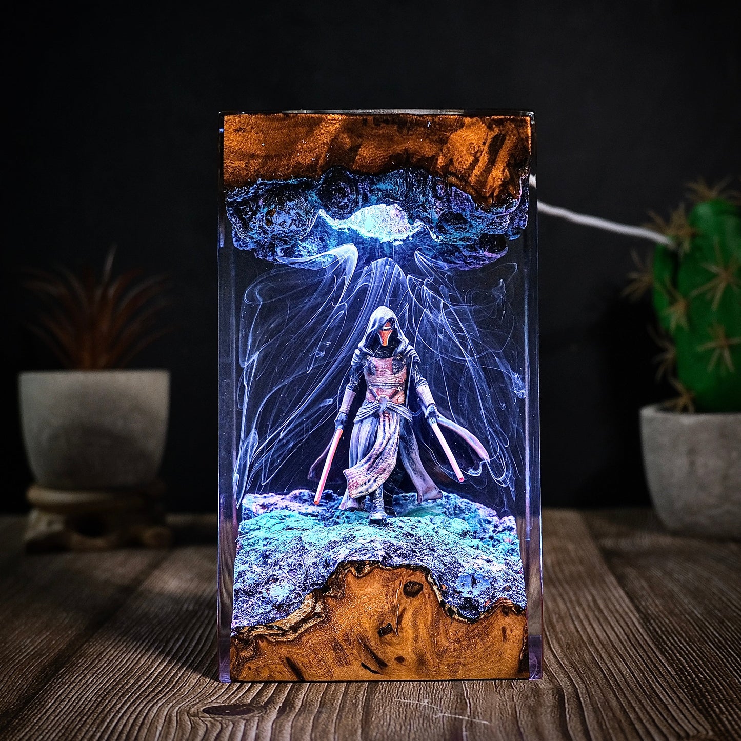 Darth Reaven Resin Lamp