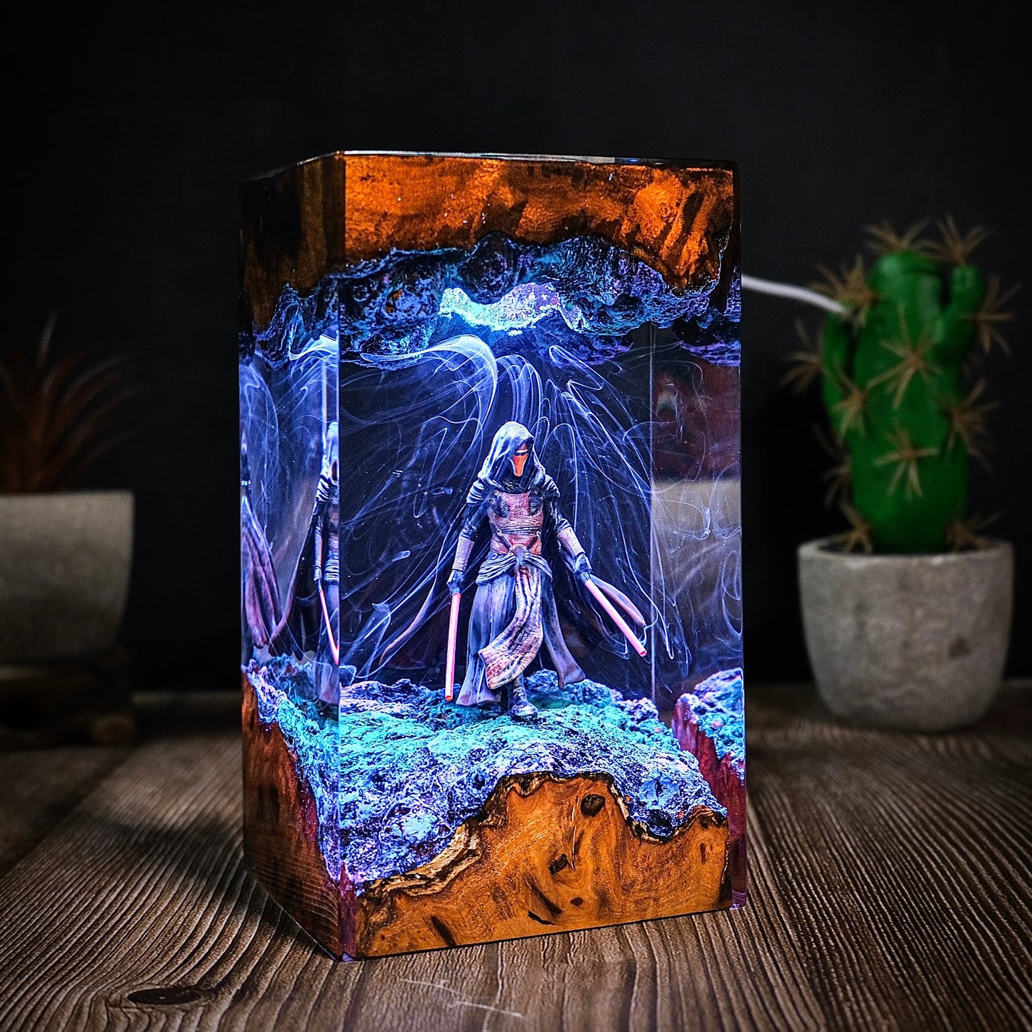 Darth Reaven Resin Lamp
