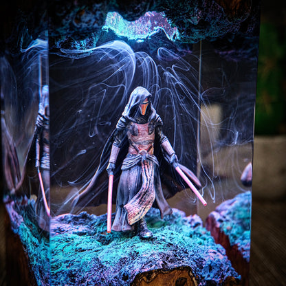 Darth Reaven Resin Lamp