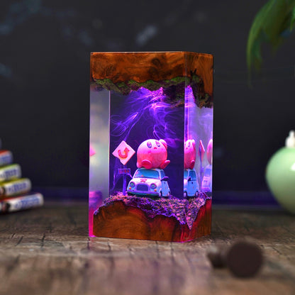 Kirby Resin Lamp