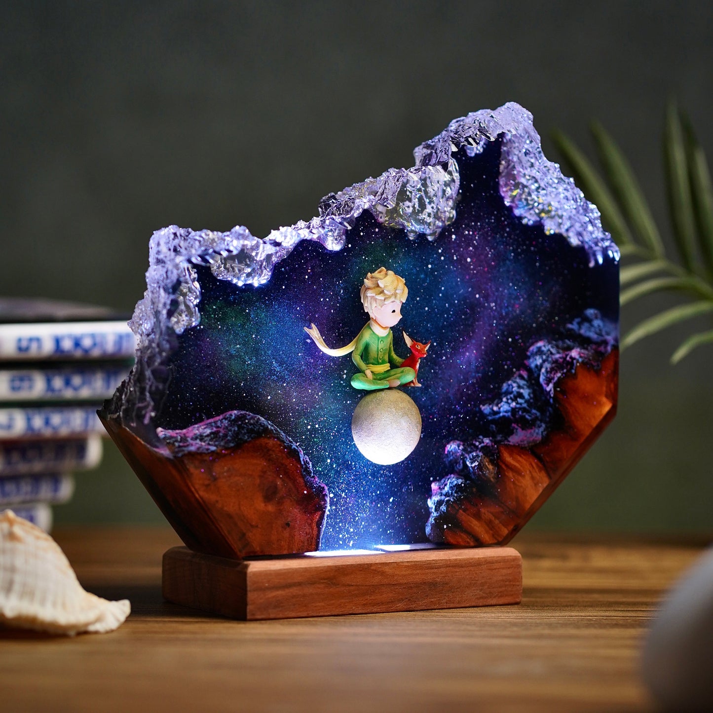 Little Prince Resin Lamp