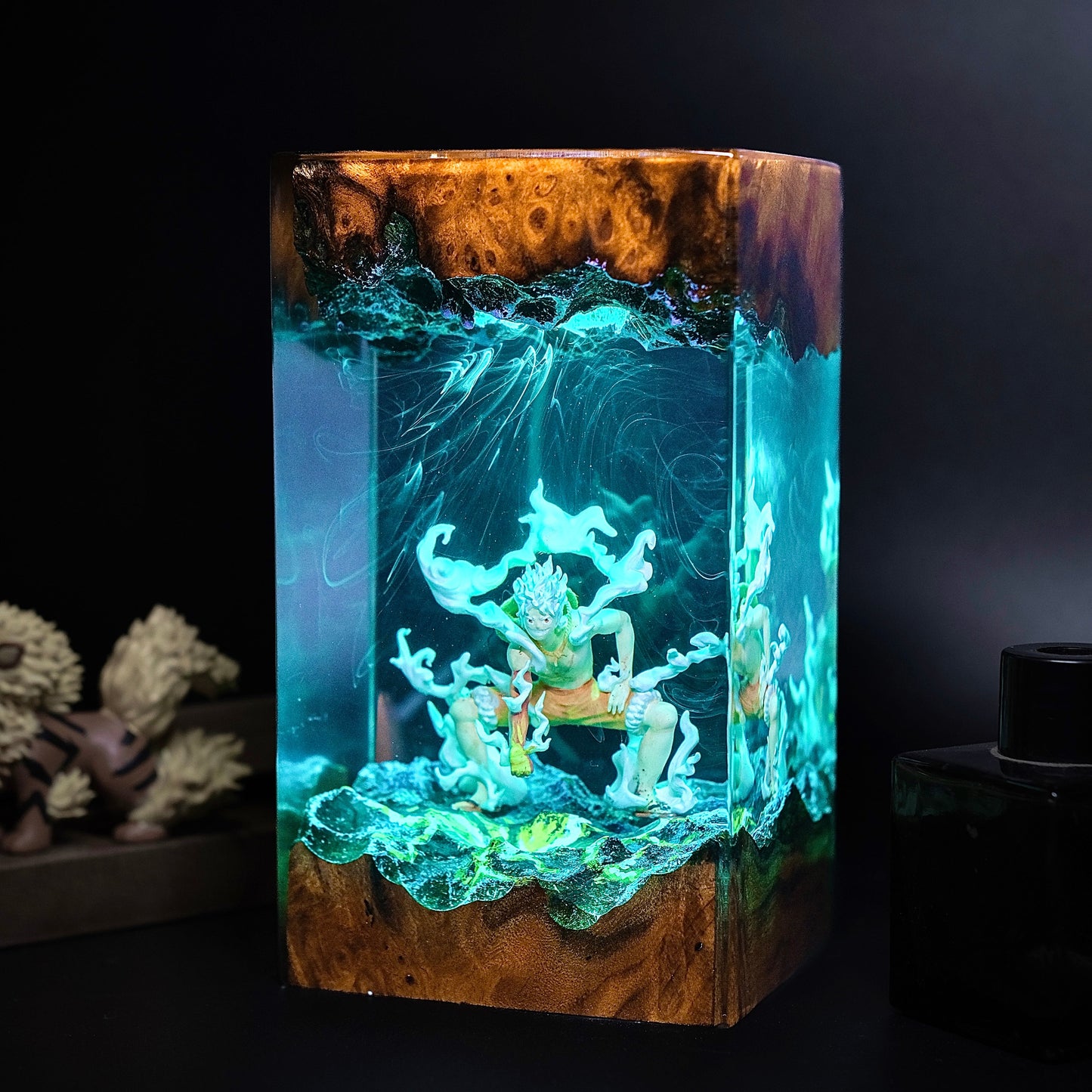 Luffy Resin Lamp