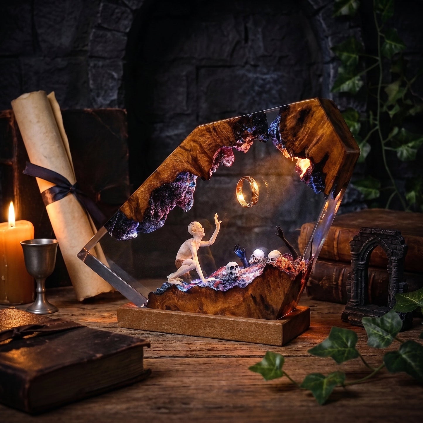 LOTR Resin Lamp