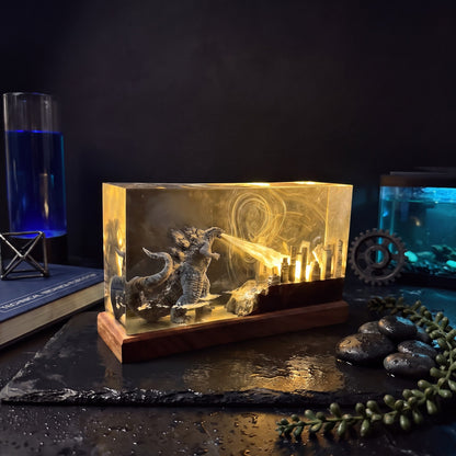 Godzilla 2 Resin Lamp