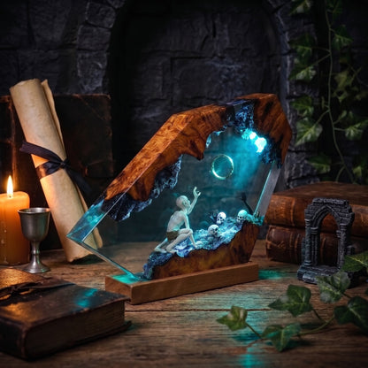 Golum LOTR Resin Lamp