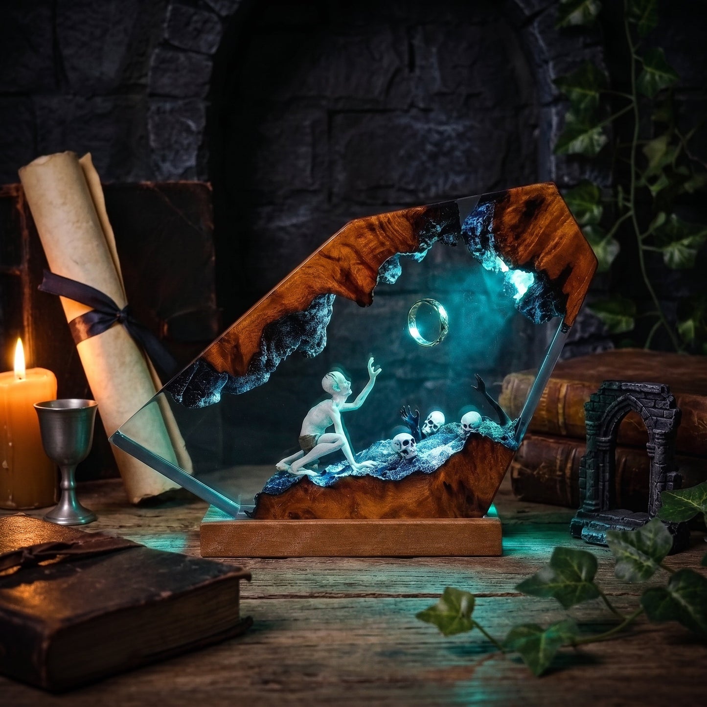 LOTR Resin Lamp