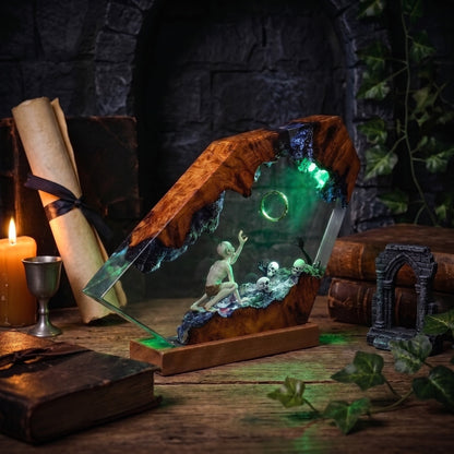 Golum LOTR Resin Lamp