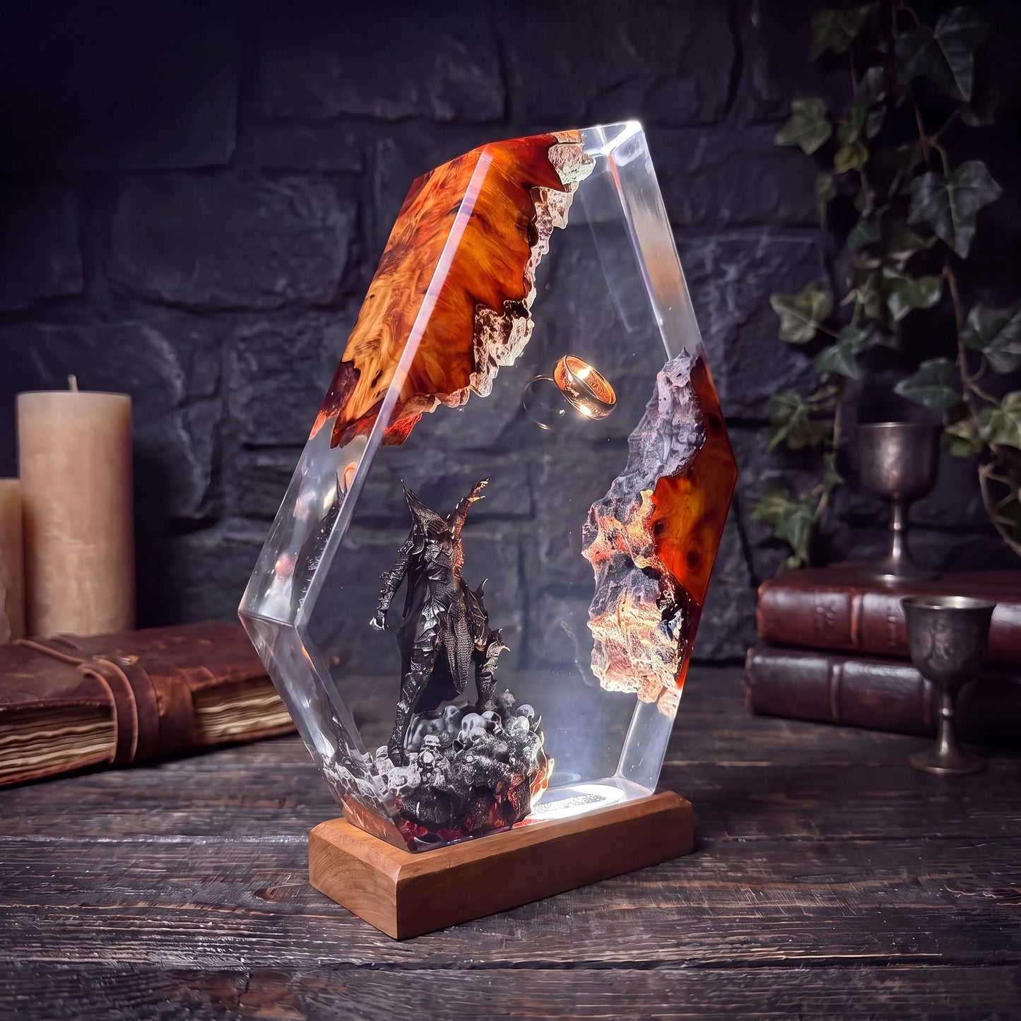 LOTR Resin Lamp