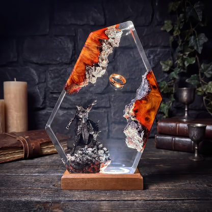LOTR Resin Lamp
