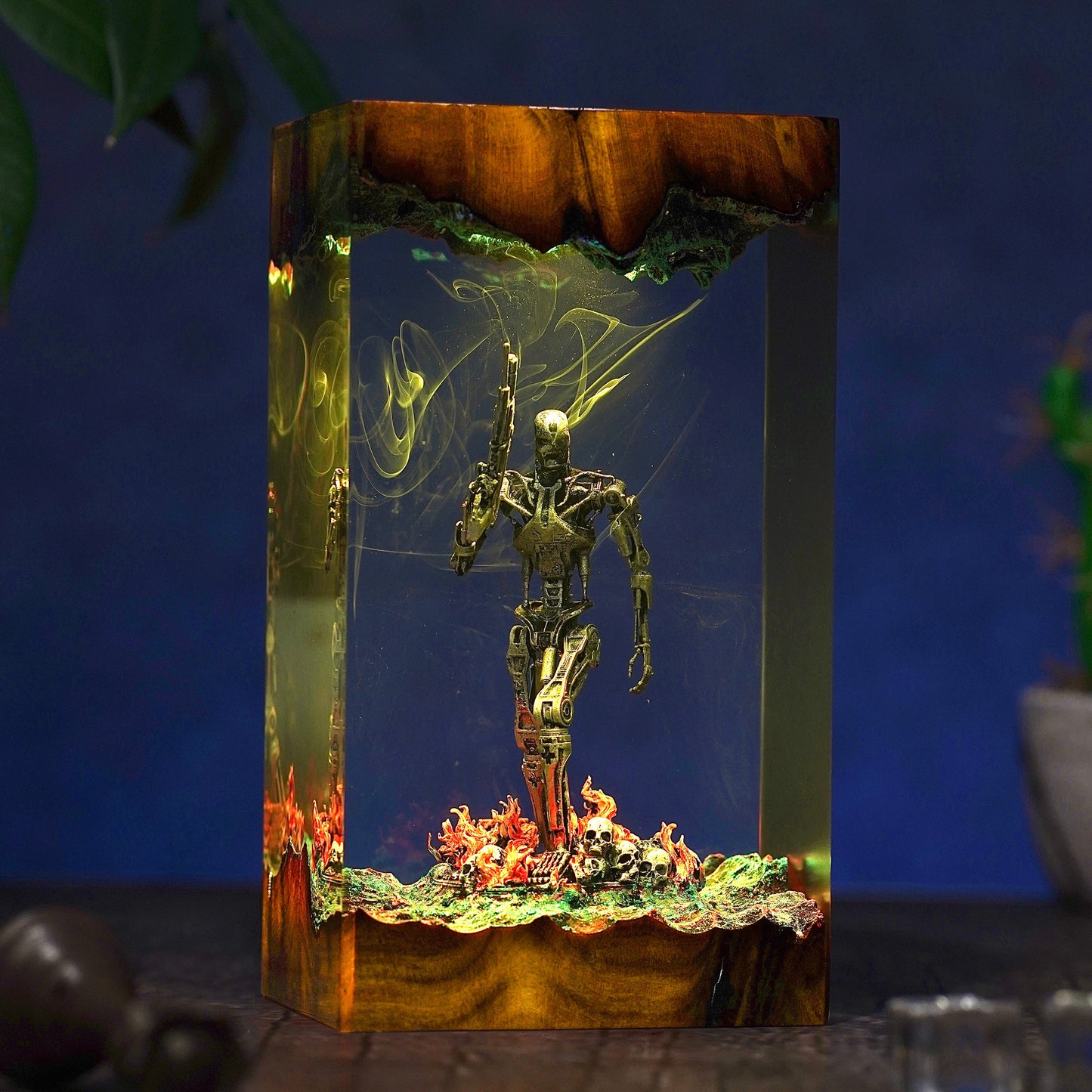 The Terminator Resin Lamp
