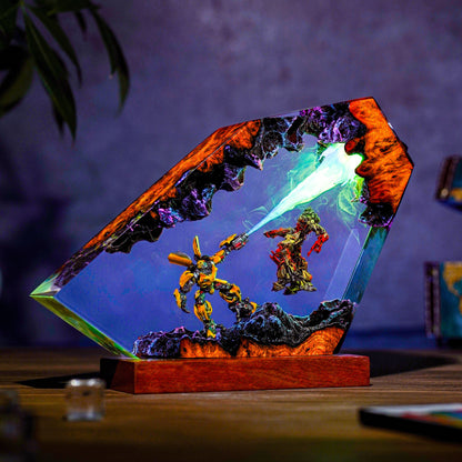 Bumblebee Resin Lamp
