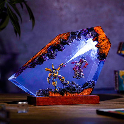Bumblebee Resin Lamp