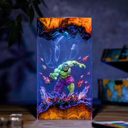 Hulk Resin Lamp