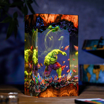 Hulk Resin Lamp
