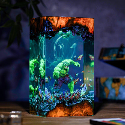 Hulk Resin Lamp