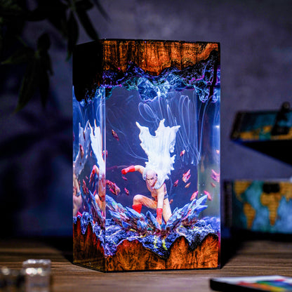One Punch Man Resin Lamp