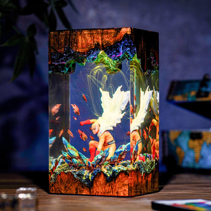 One Punch Man Resin Lamp