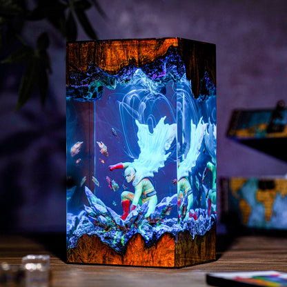 One Punch Man Resin Lamp