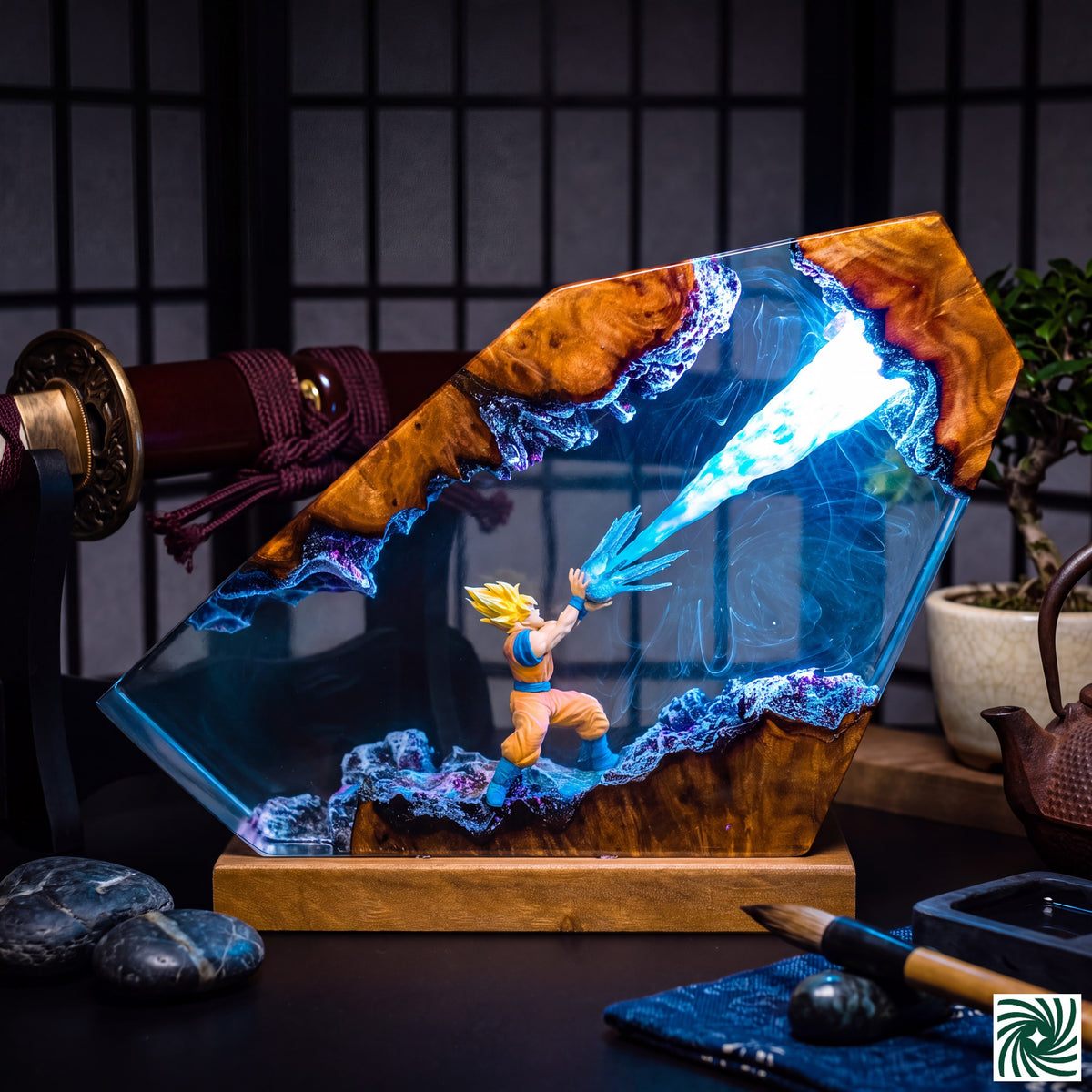 DBZ resin lamp
