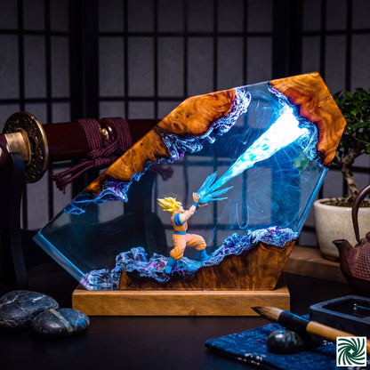 DBZ resin lamp