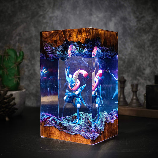 Greninja Resin Lamp