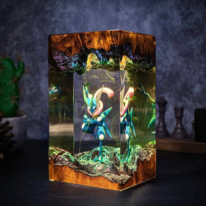 Greninja Resin Lamp