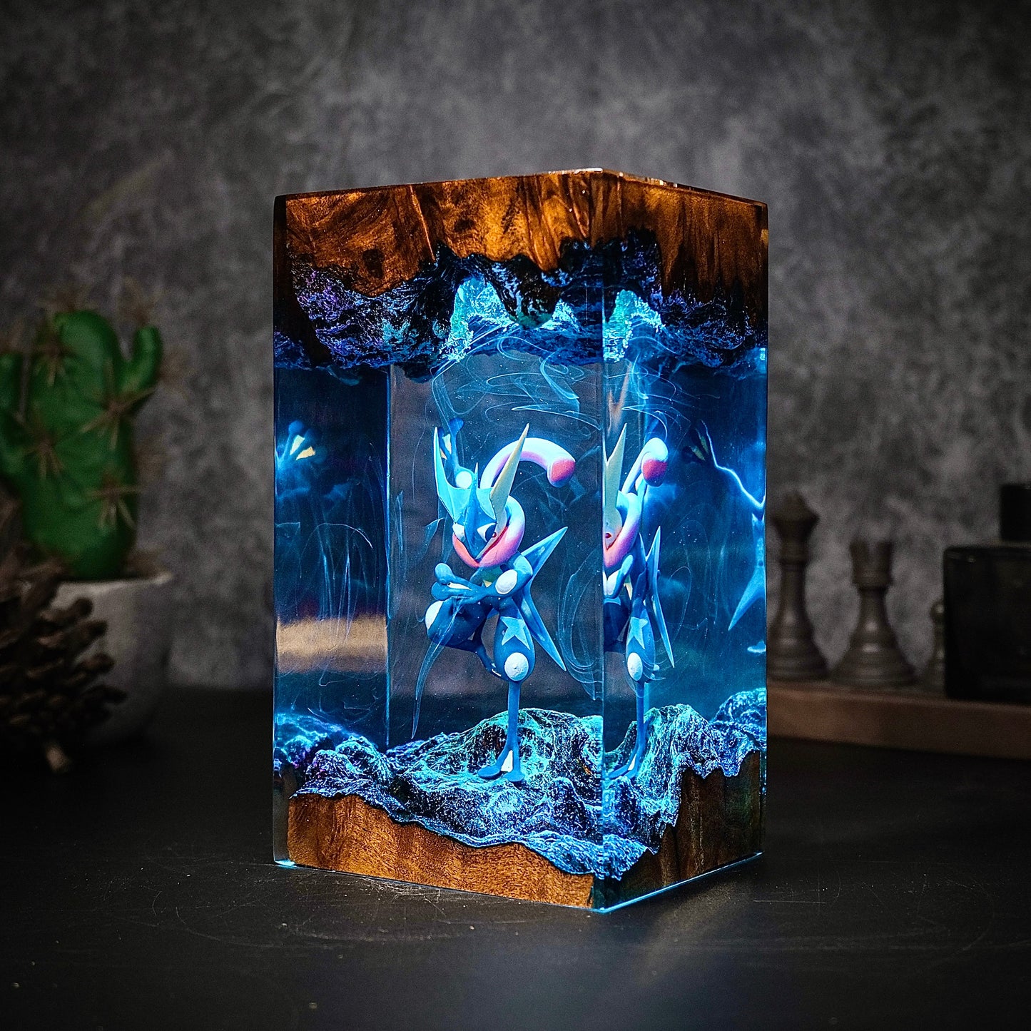 Greninja Resin Lamp