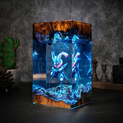 Greninja Resin Lamp