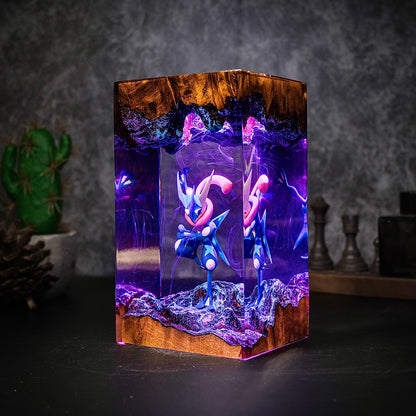 Greninja Resin Lamp