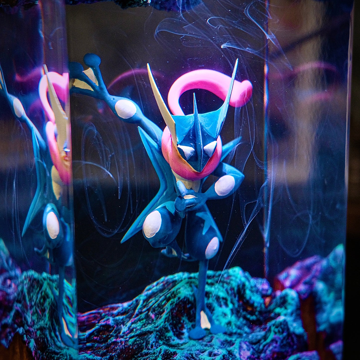Greninja Resin Lamp