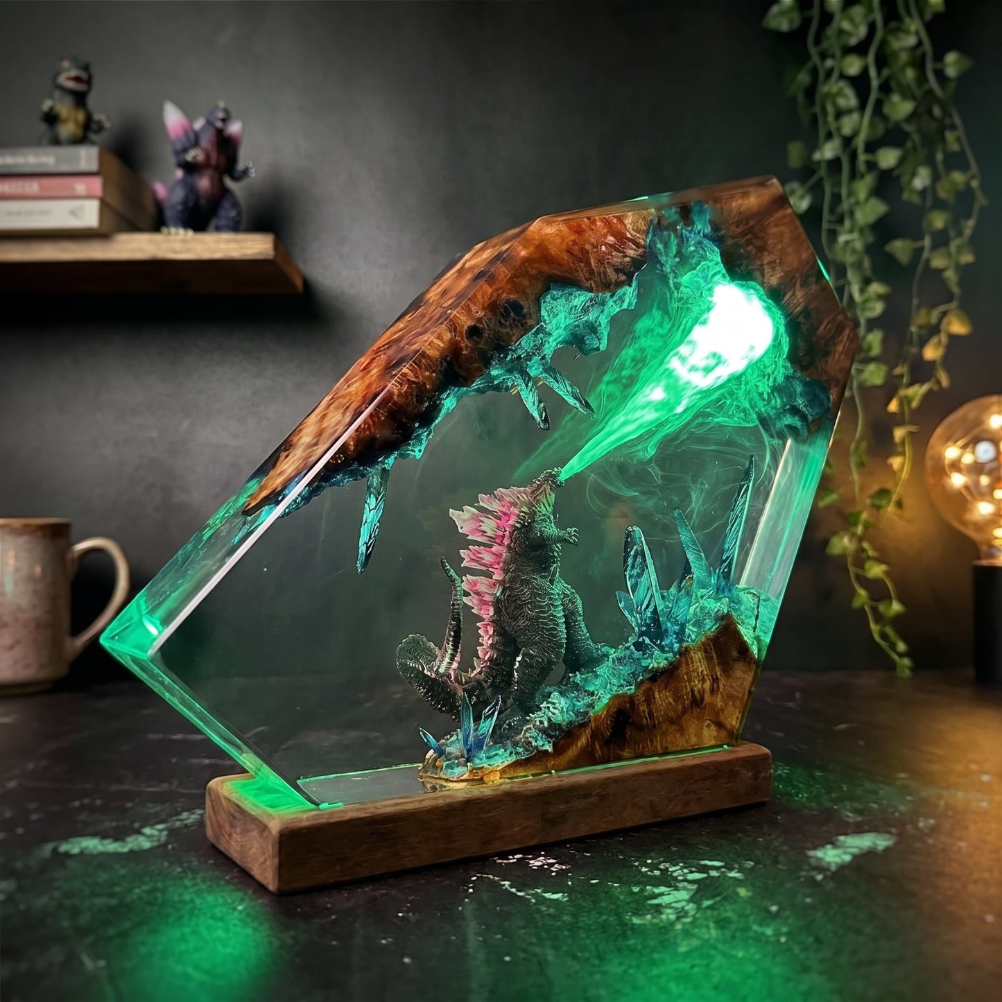 Godzilla 4 Resin Lamp