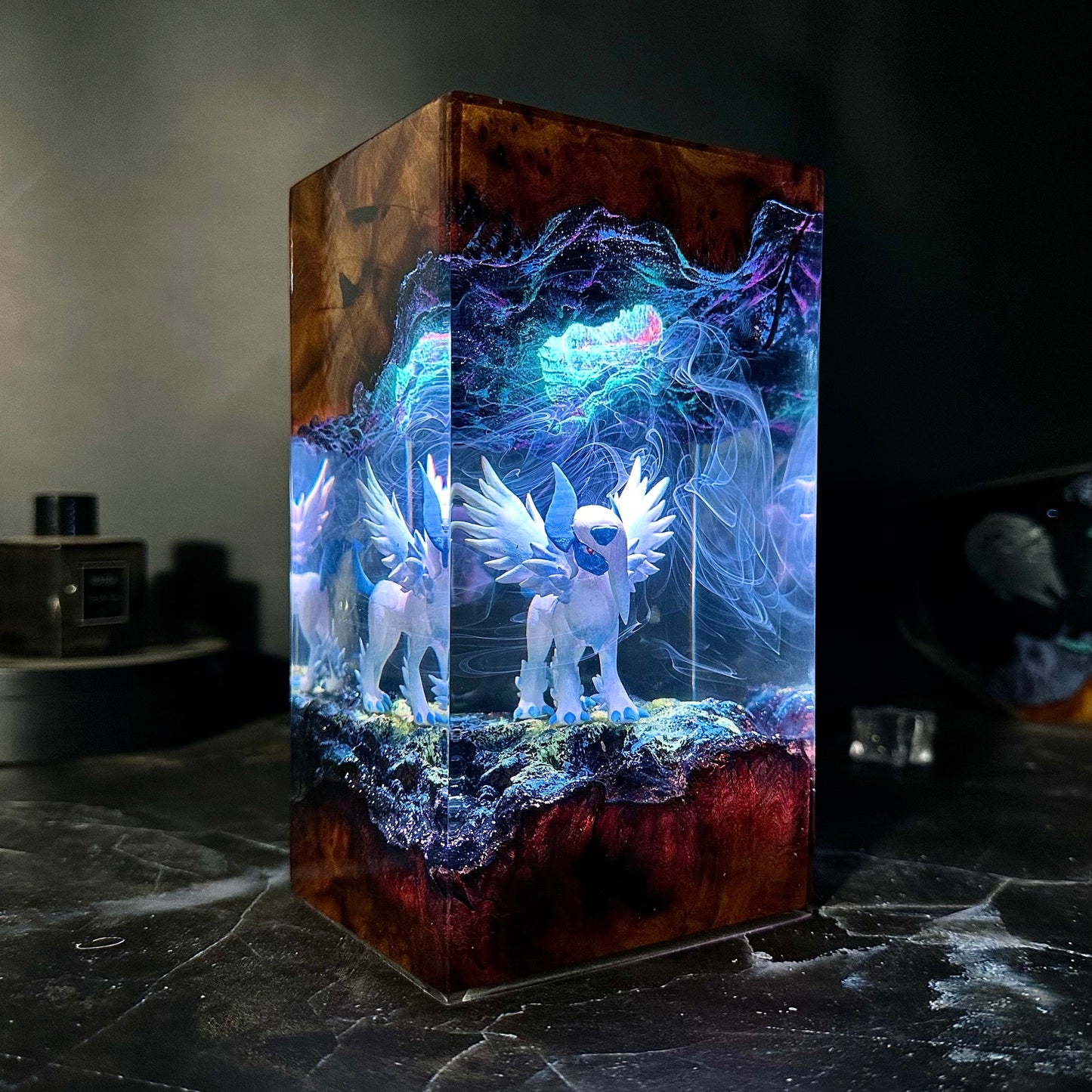 Absol Resin Lamp
