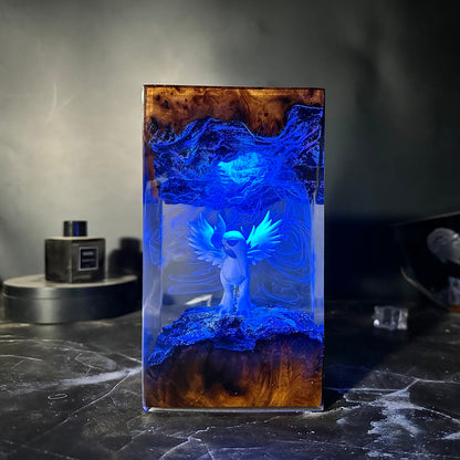 Absol Resin Lamp
