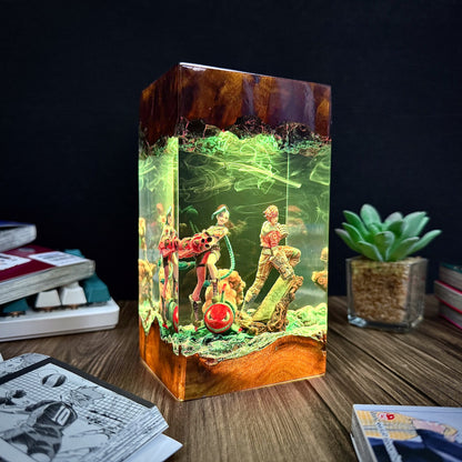 Jinx & Vi Arcane Resin Lamp