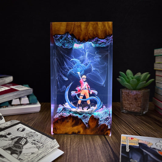 Naruto Resin Lamp