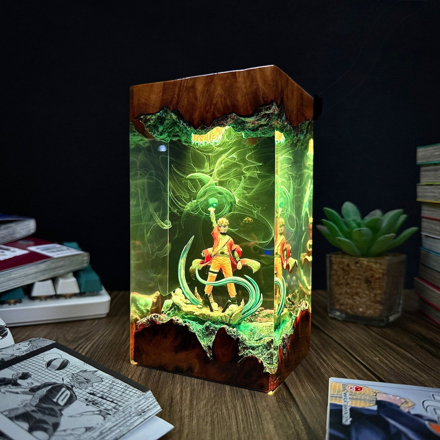 Naruto Resin Lamp