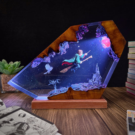 Harry Potter Resin Lamp
