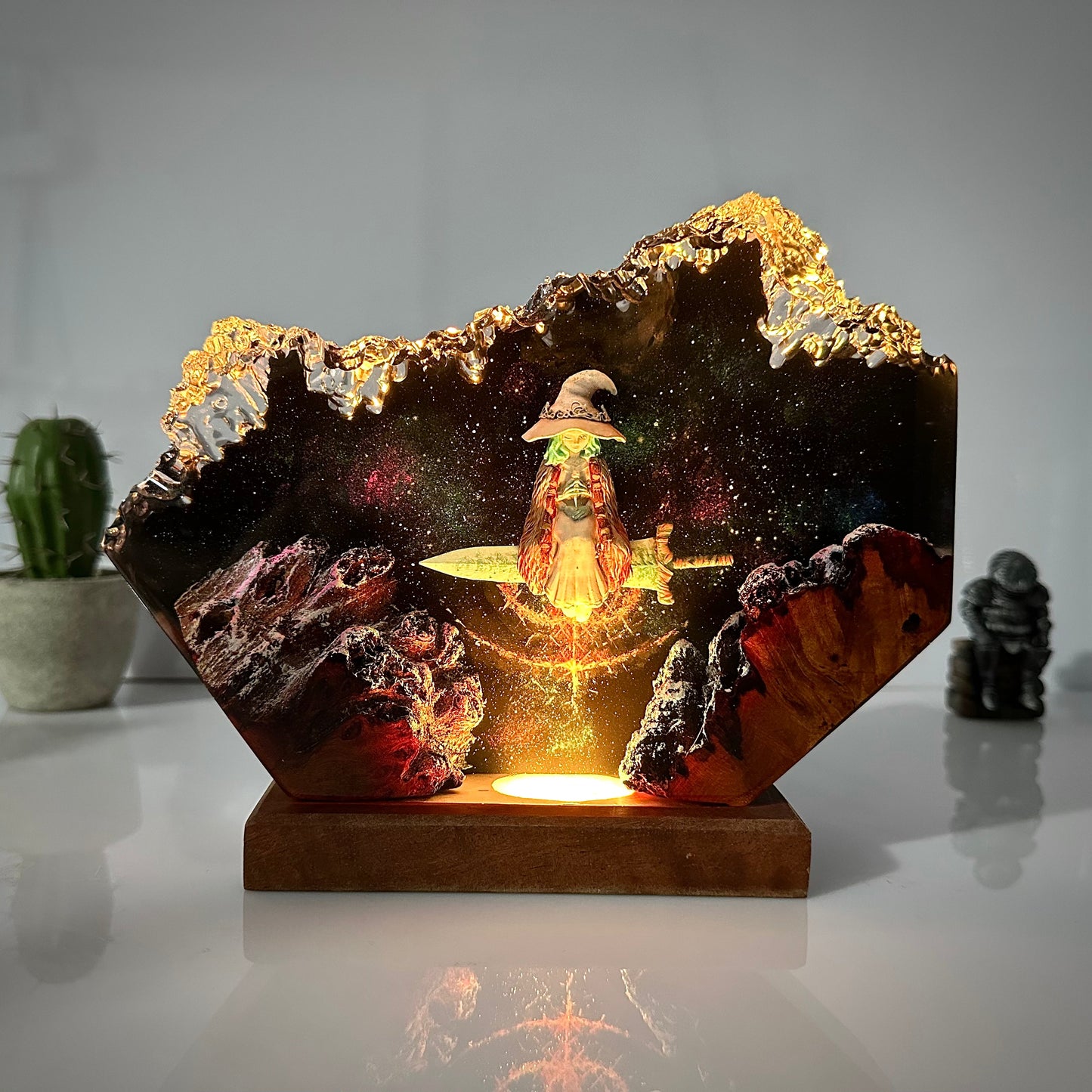 Rani Elden Rings Resin Lamp