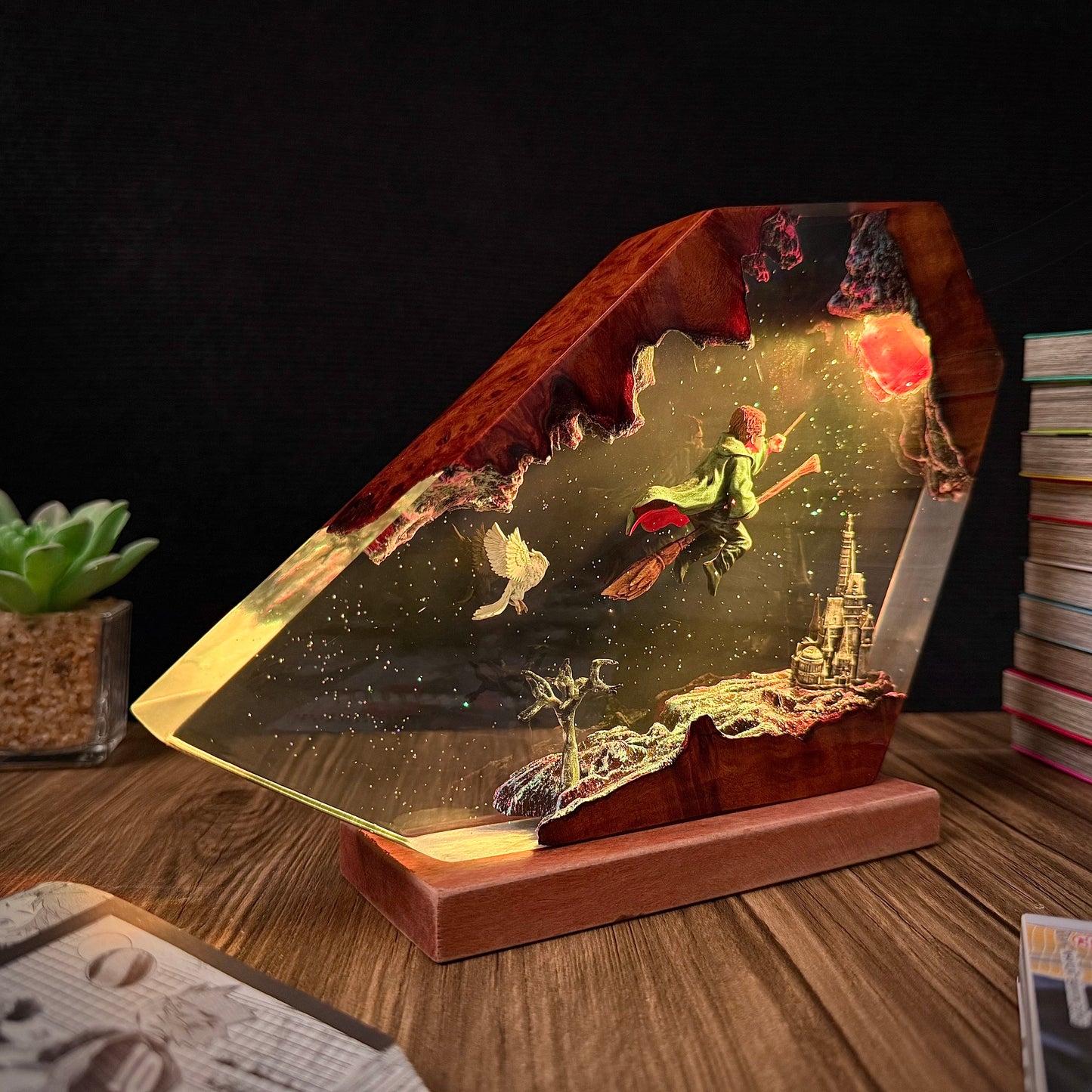 Harry Potter Resin Lamp