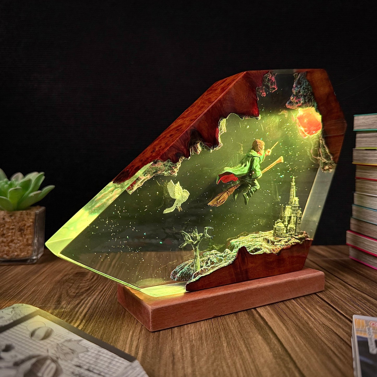 Harry Potter Resin Lamp
