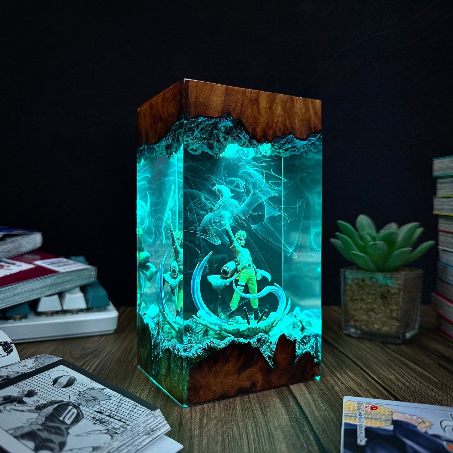 Naruto Resin Lamp