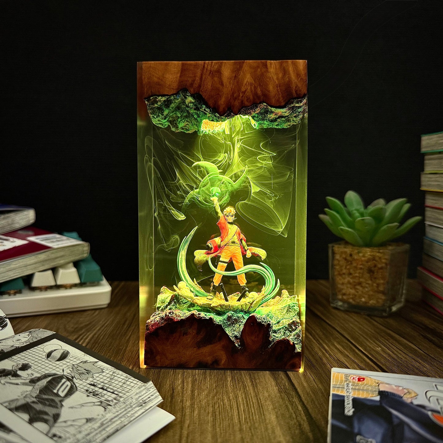 Naruto Resin Lamp