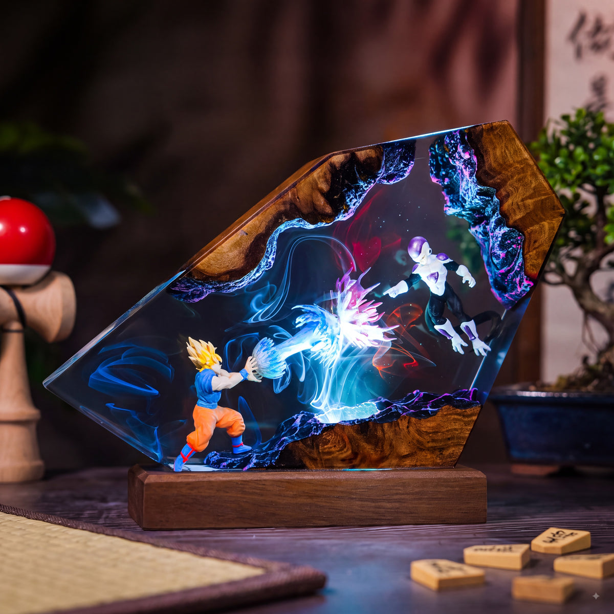 DBZ resin lamp