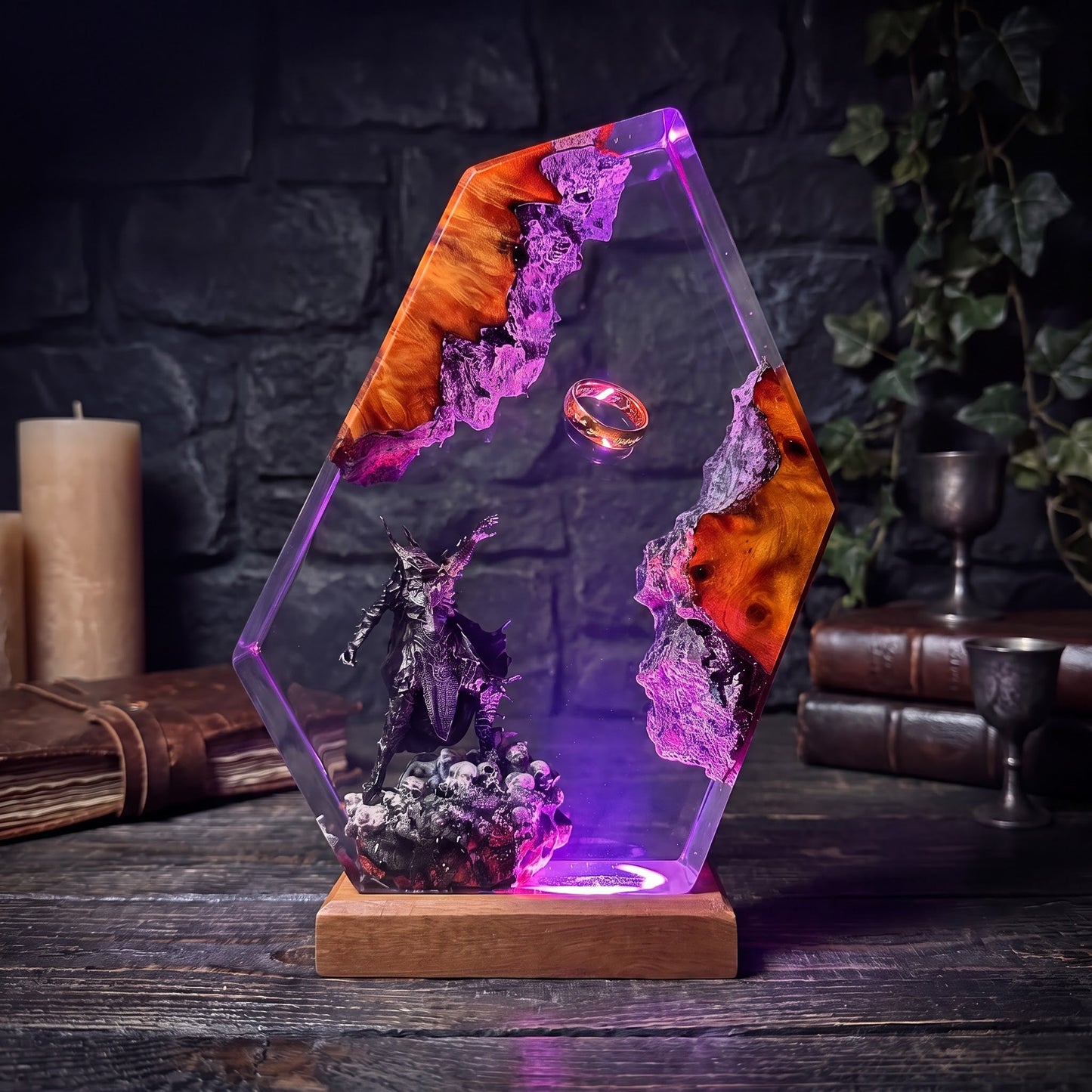 LOTR Resin Lamp