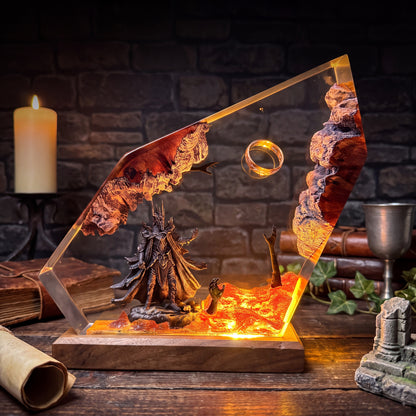 Sauron Lava LOTR Resin Lamp